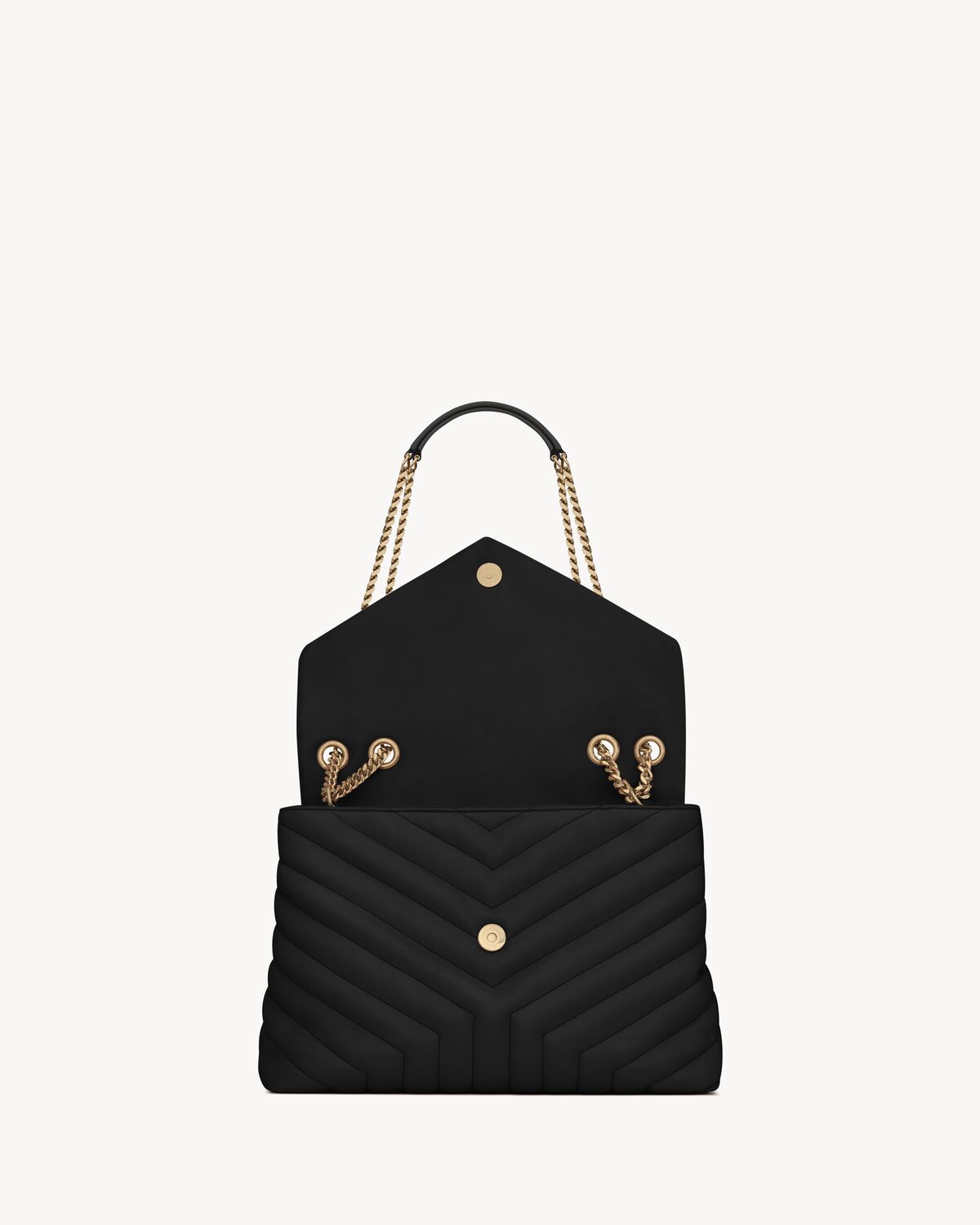 YSL Loulou Medium in Quilted Leather - Image 3